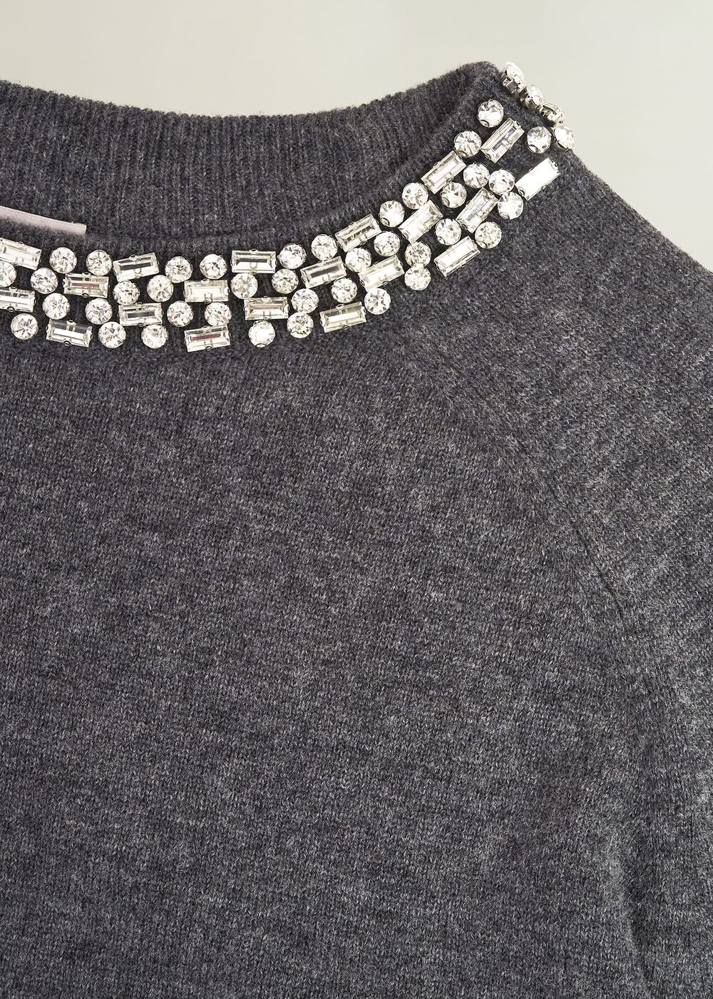 Sherry Jumper With Cashmere, Charcoal Grey, hi-res