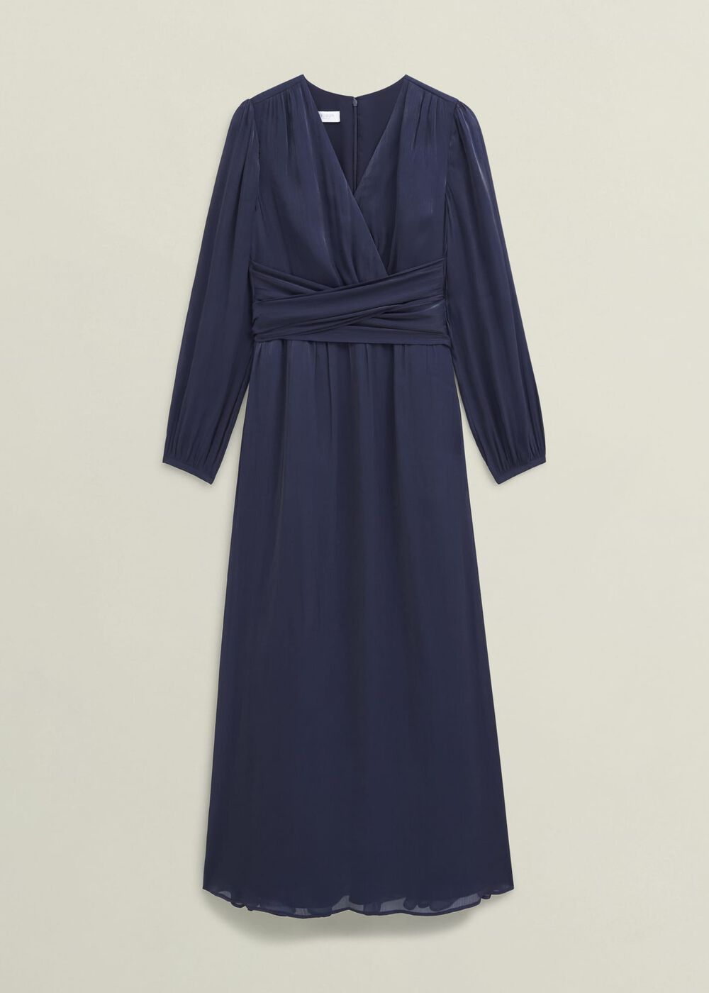 Cate V Neck Maxi Dress, Midnight Navy, hi-res
