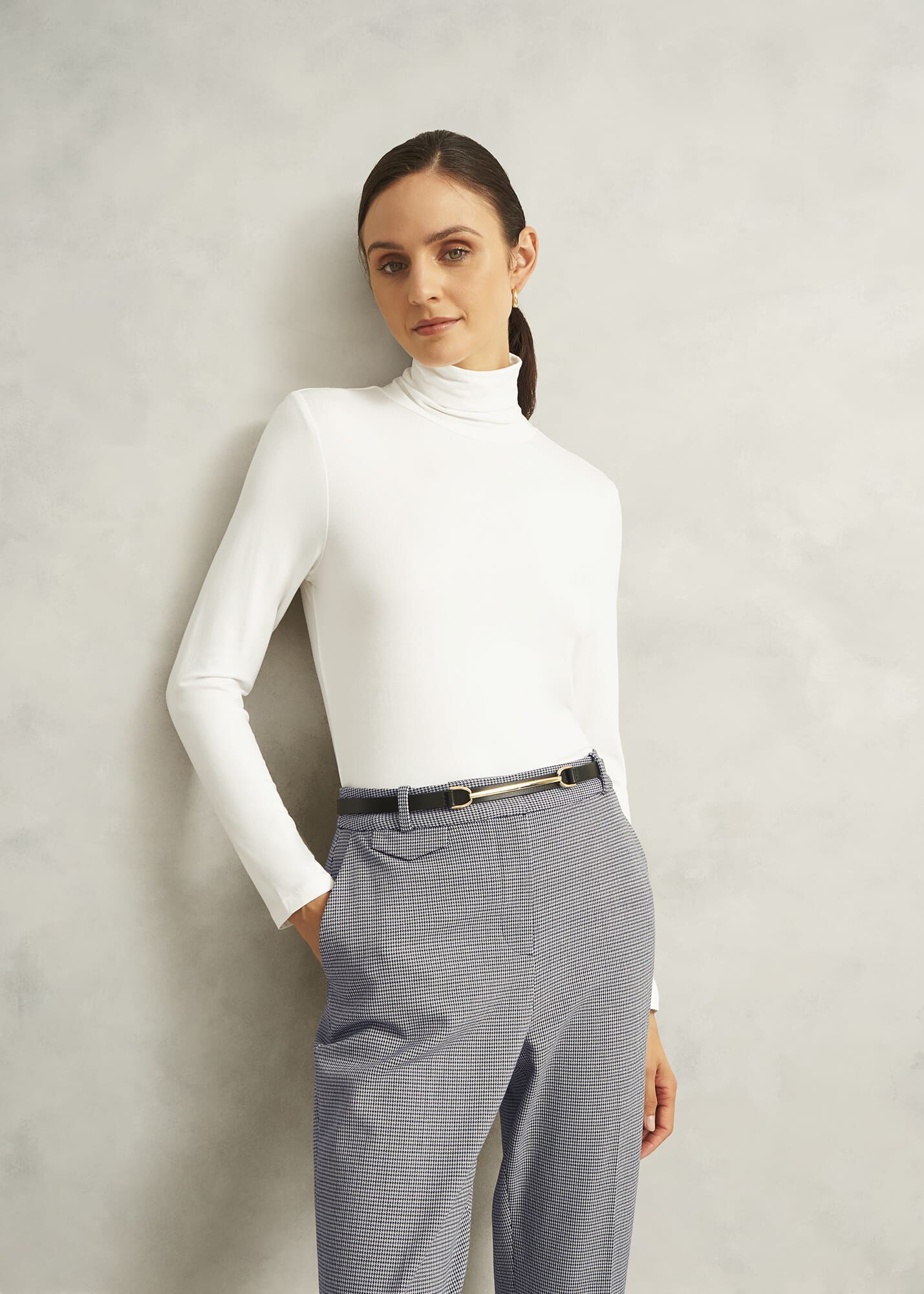 Mischa Roll Neck Top | Hobbs UK |