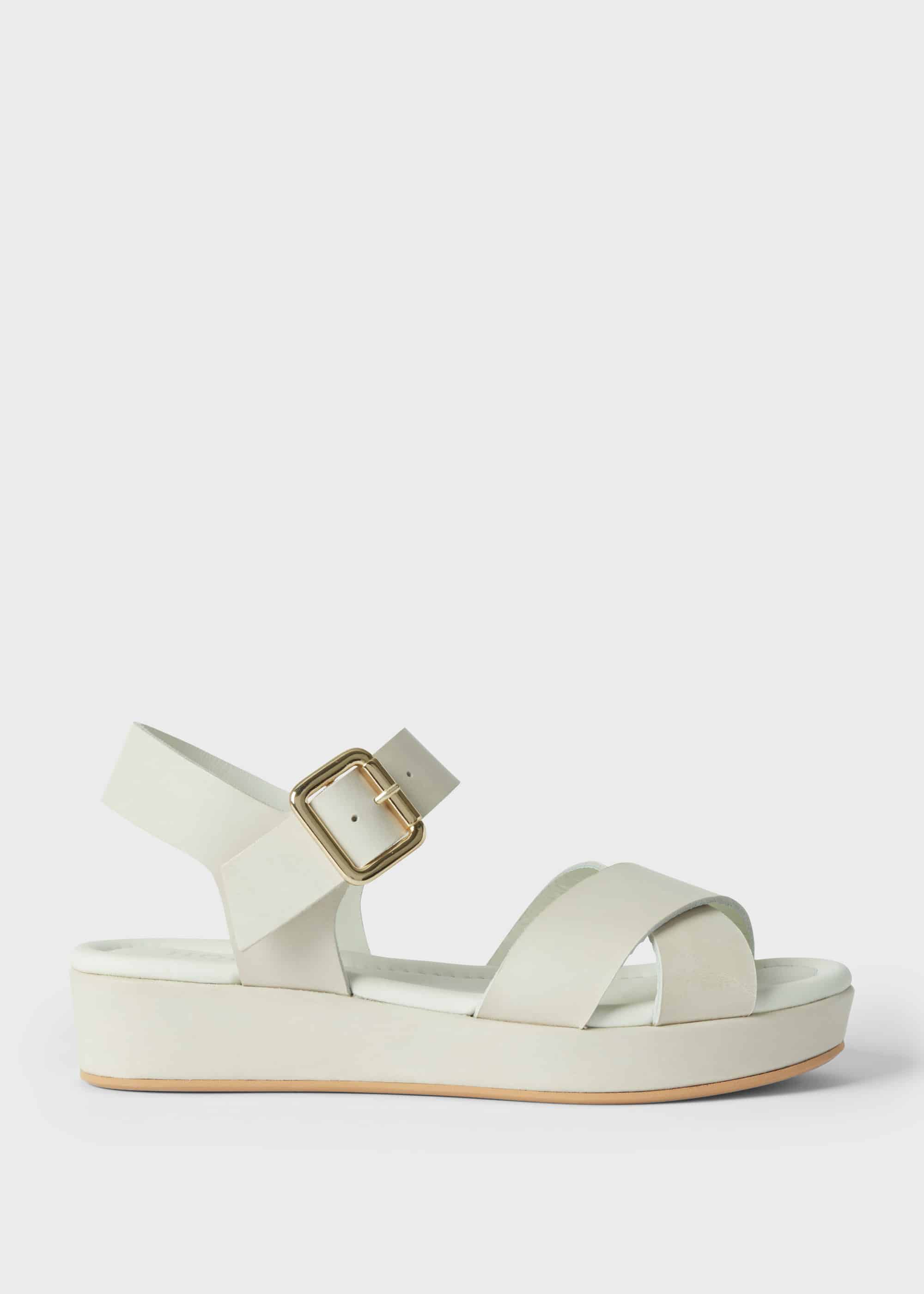 Hobbs white sandals sales