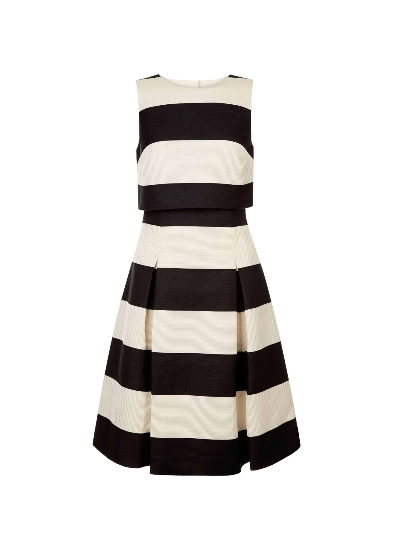 Emma Dress Black Ivory