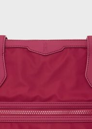 Norfolk Nylon Tote Bag, Berry Pink, hi-res