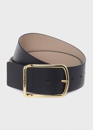 Cassidy Wide Belt, Navy, hi-res