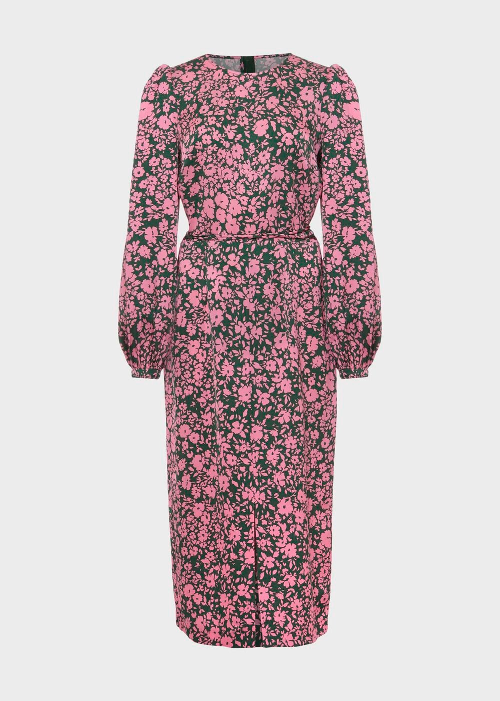 Charlton Dress, Green Pink, hi-res