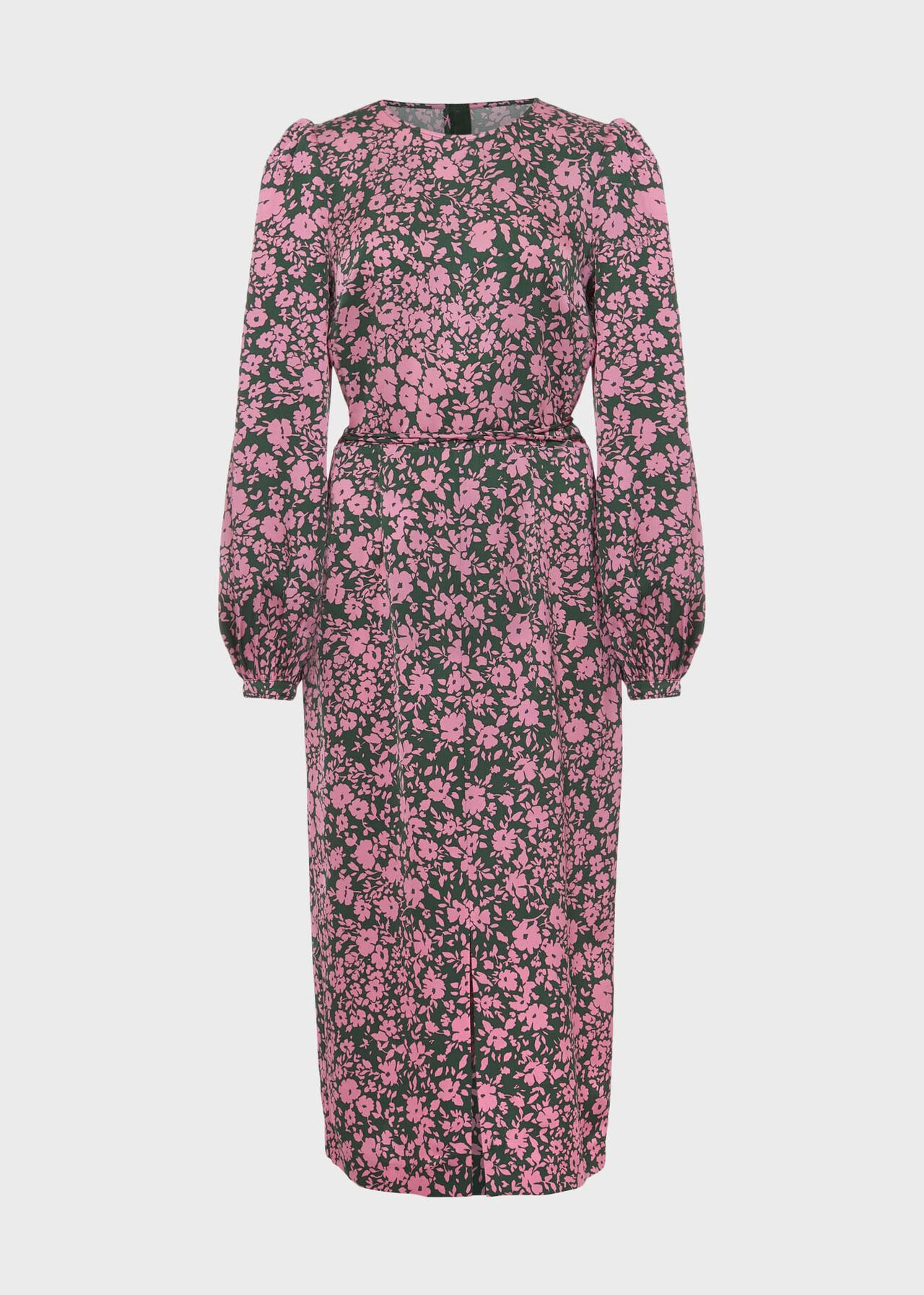 Charlton Dress, Green Pink, hi-res