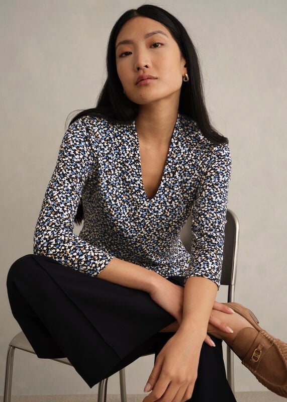 Aimee Printed Top