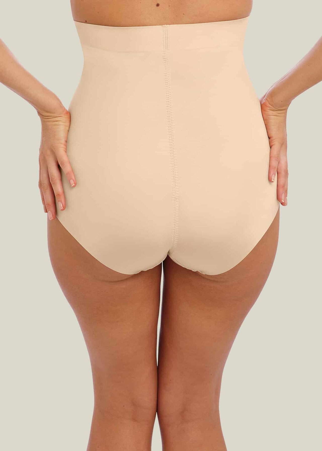 Moderate Control High Waist Slimming Brief, Frappe, hi-res
