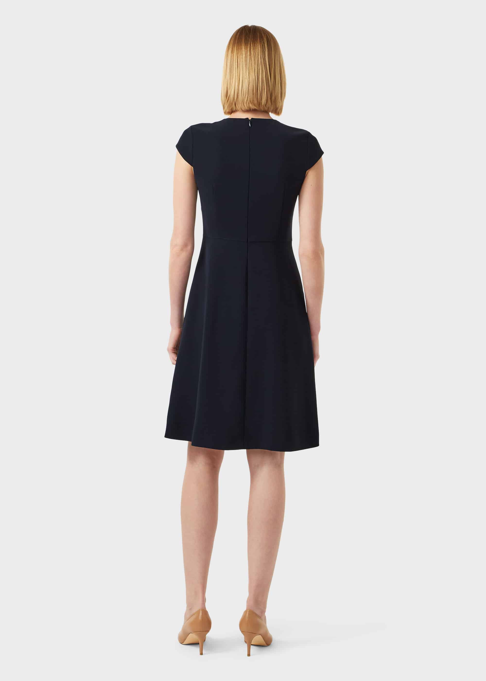 hobbs ashling dress navy