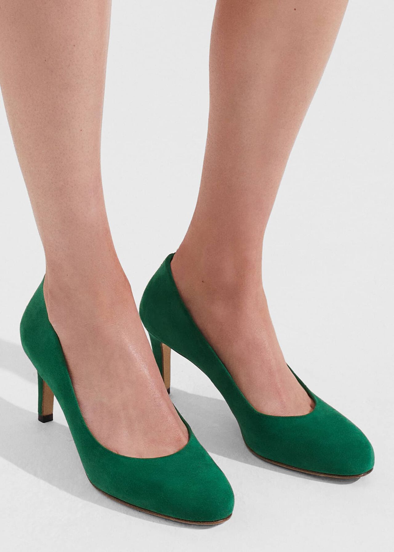 Lizzie Court Shoes, Moons Green, hi-res