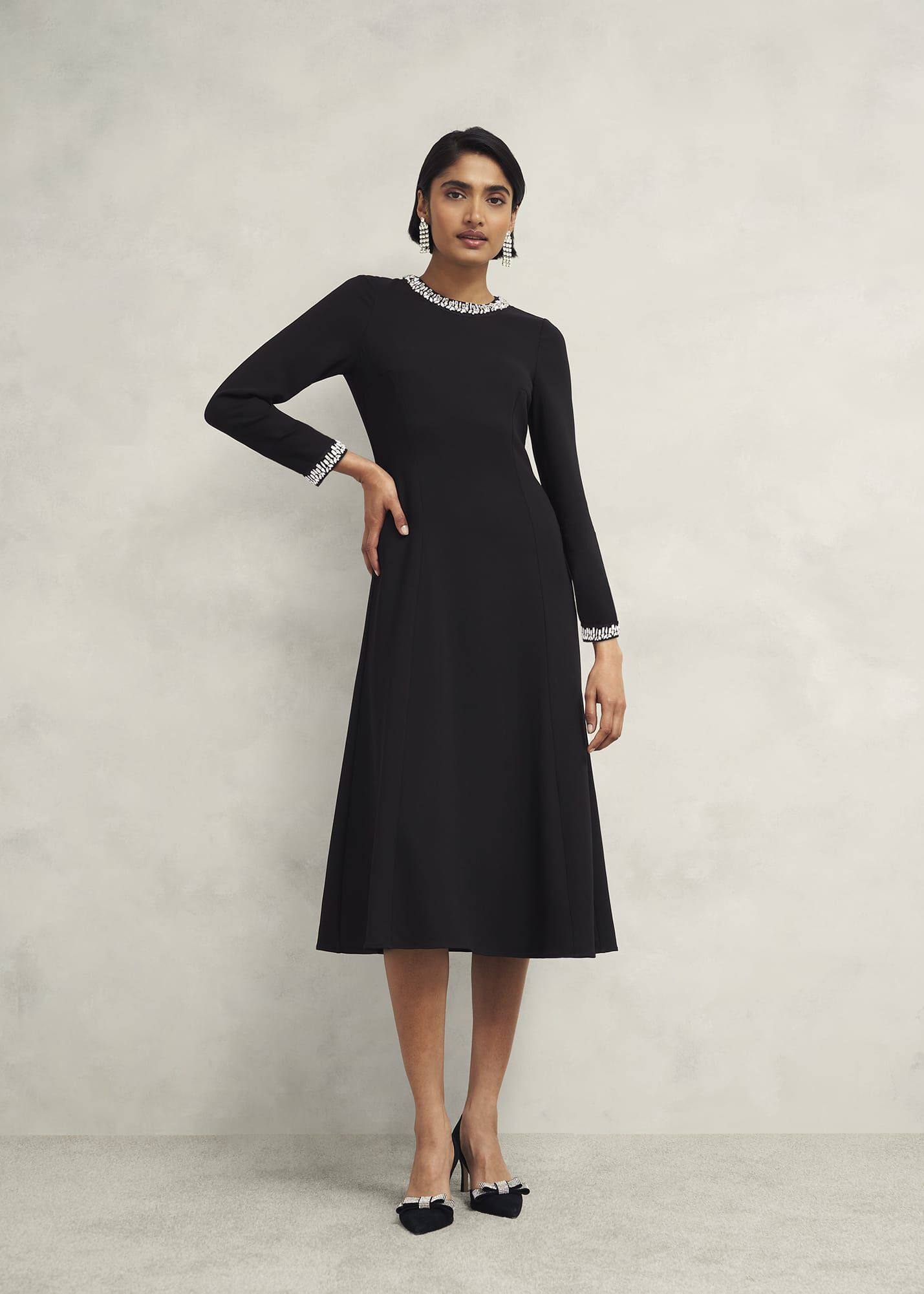 【関税なし】HOBBS ホッブス eugenie トリムディティール ドレス Eugenie Trim Detail Dress | Hobbs UK |
