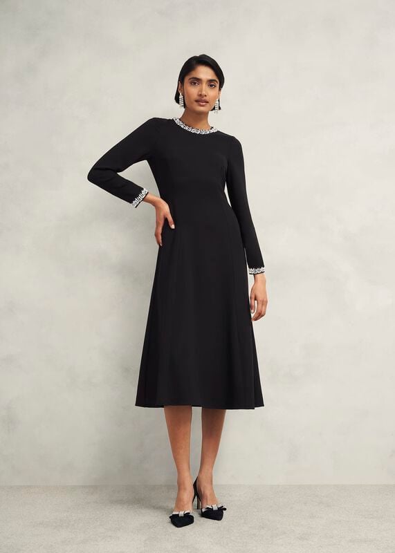 Eugenie Trim Detail Dress