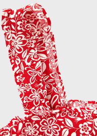 Tabitha Dress, Clay Red Ivory, hi-res