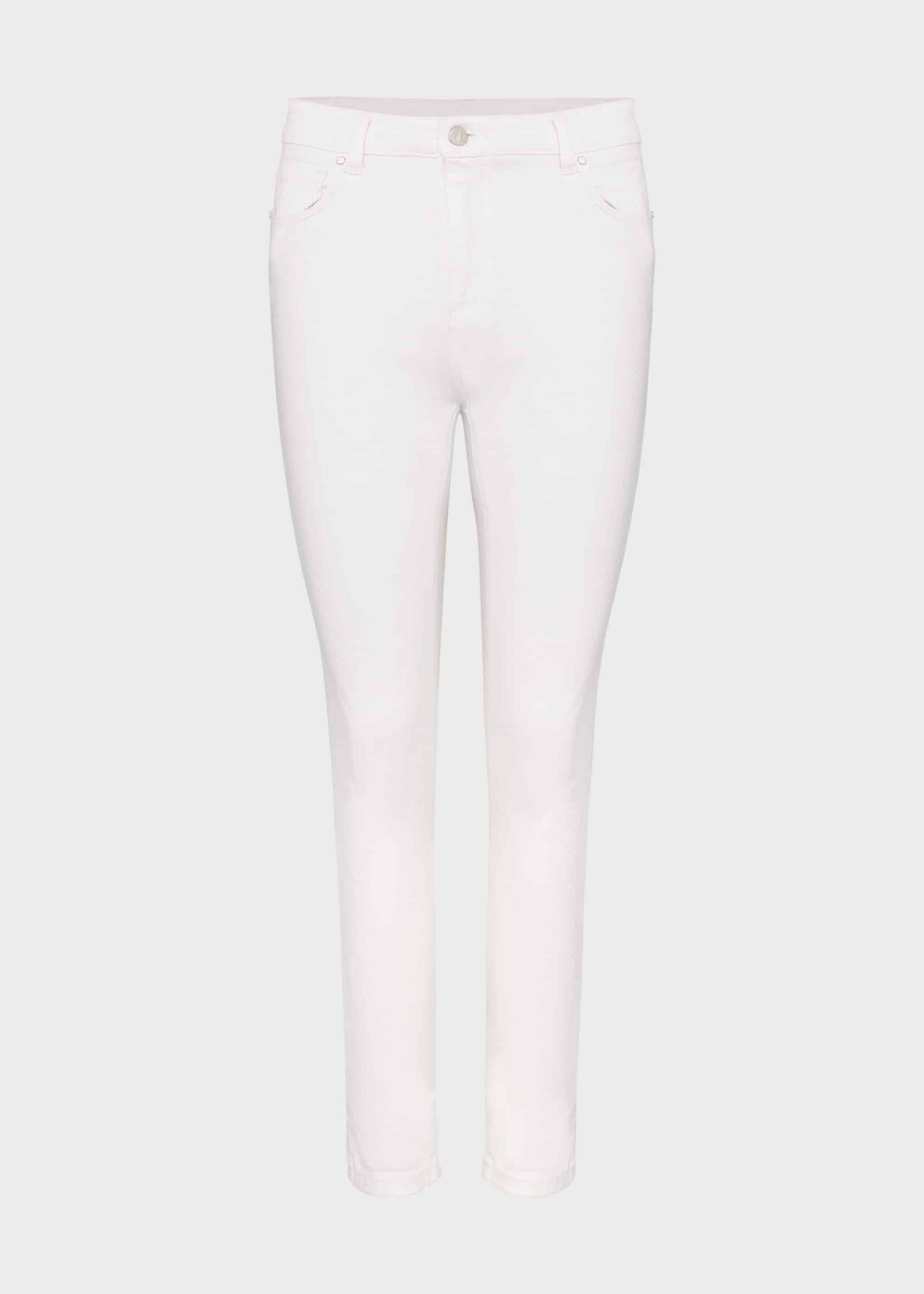 Marianne Denim 7/8 Jeans With Stretch, White, hi-res