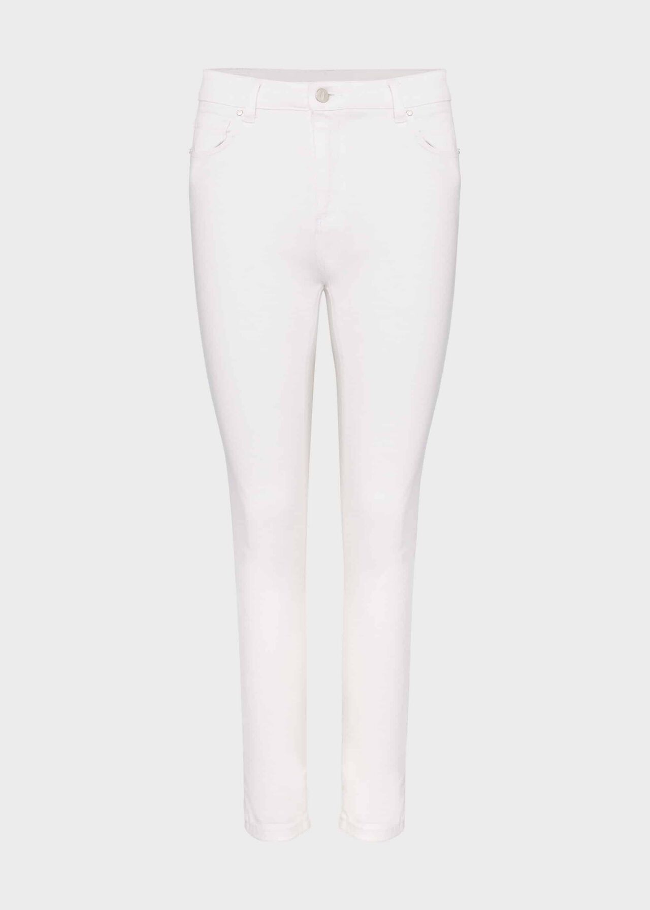 Marianne Denim 7/8 Jeans With Stretch, White, hi-res