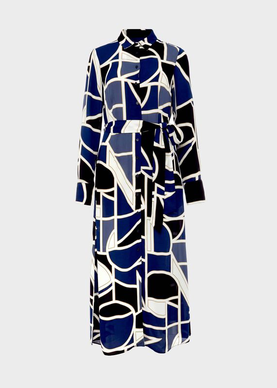 Nadine Geo Midi Dress