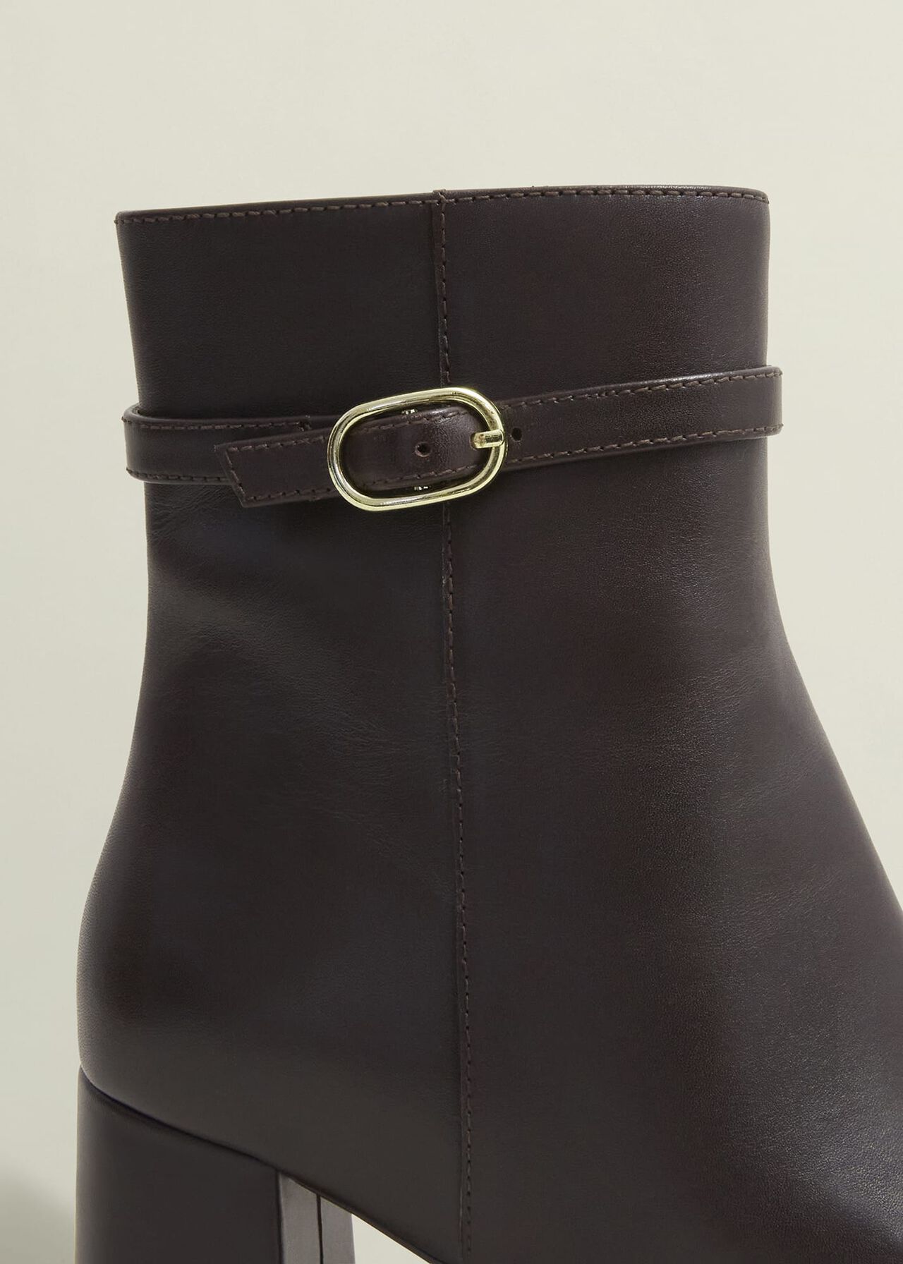 Gabriella Ankle Boots, Chocolate Brown, hi-res