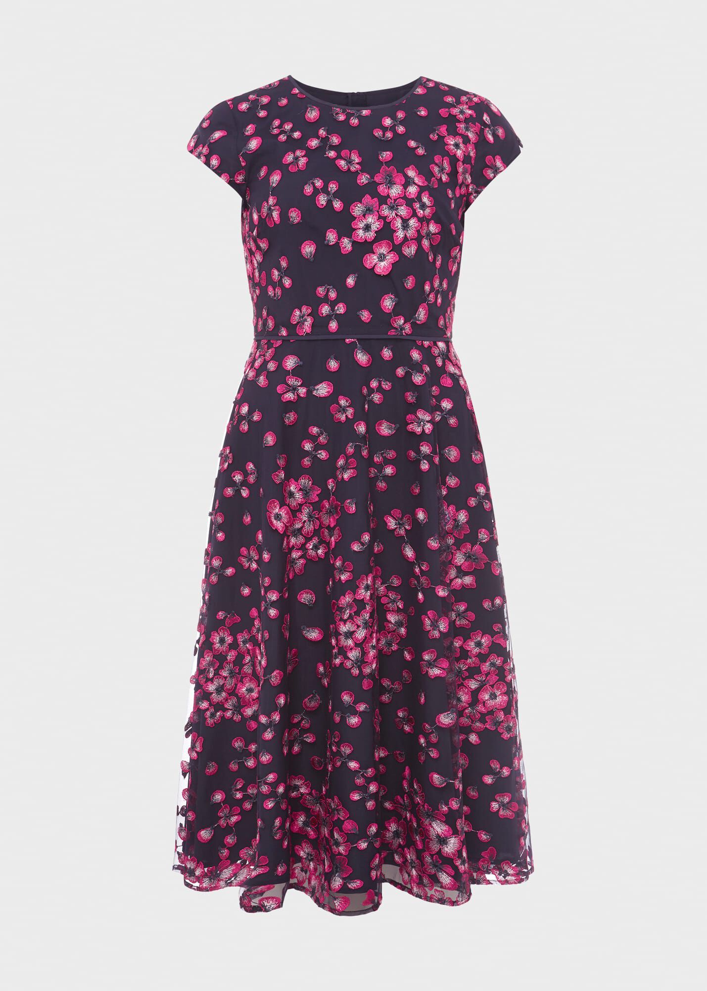 Tia Floral Embroidered Dress