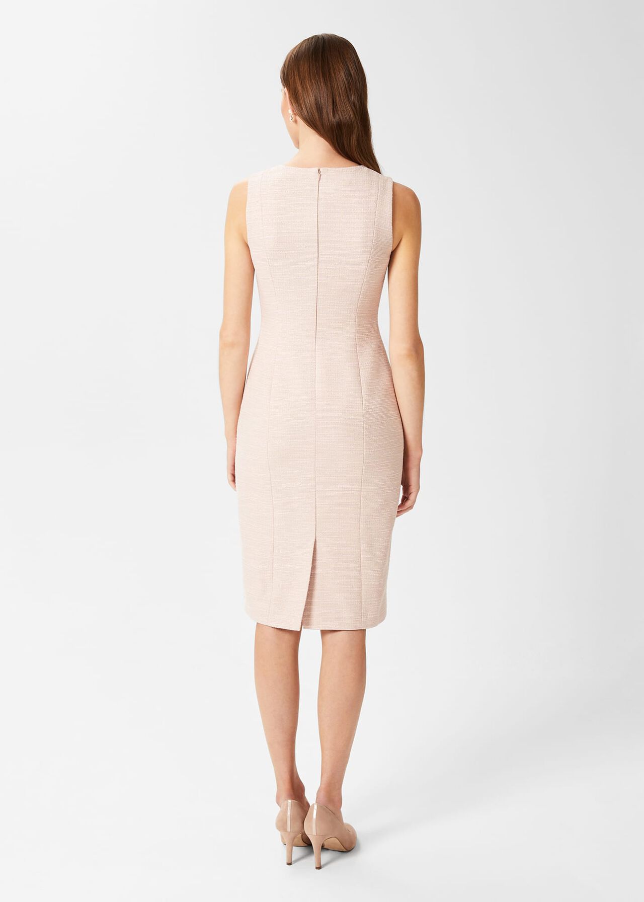 Amelie Shift Dress, Oyster, hi-res