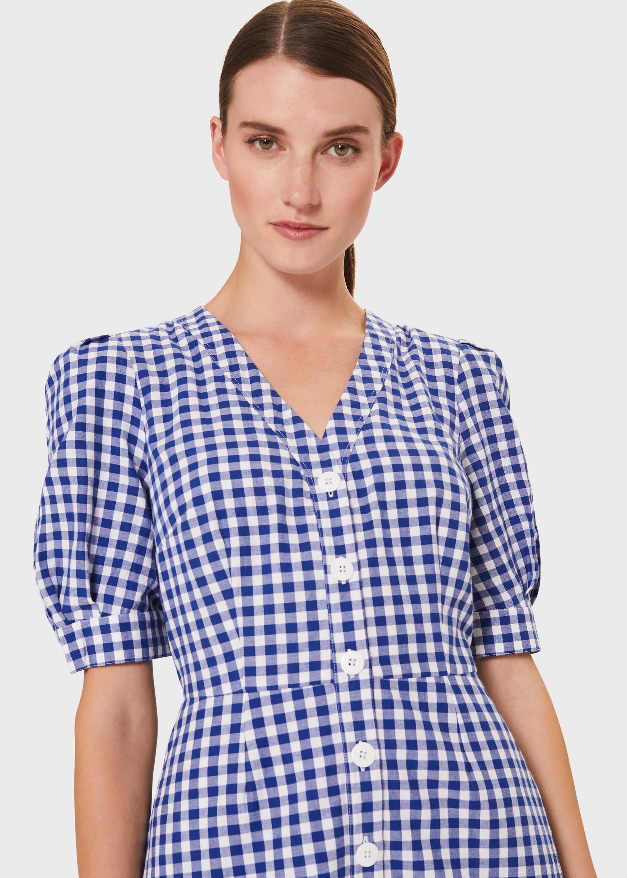 ladies gingham dress