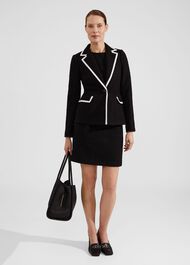 Cici Jacket, Black Ivory, hi-res