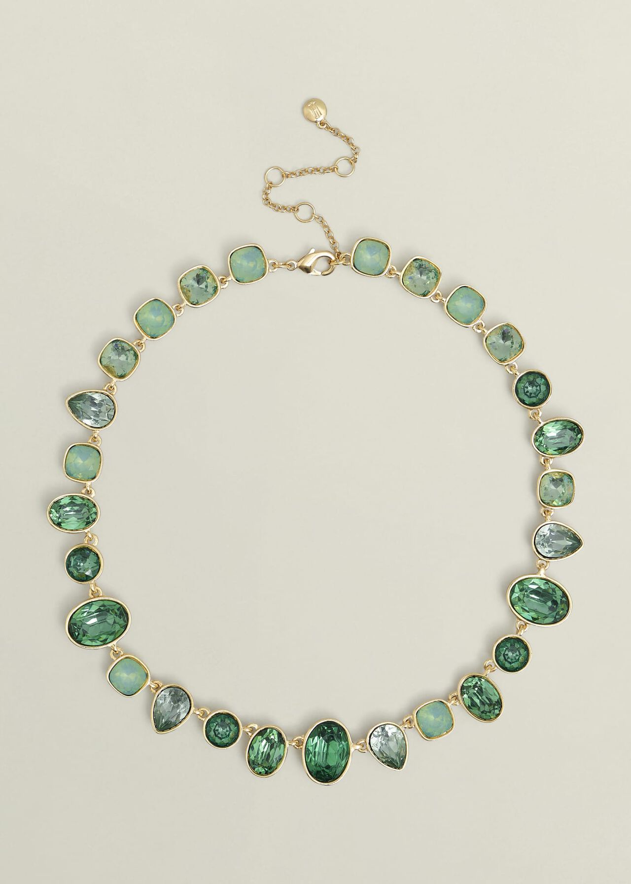 Indira Necklace, Green, hi-res