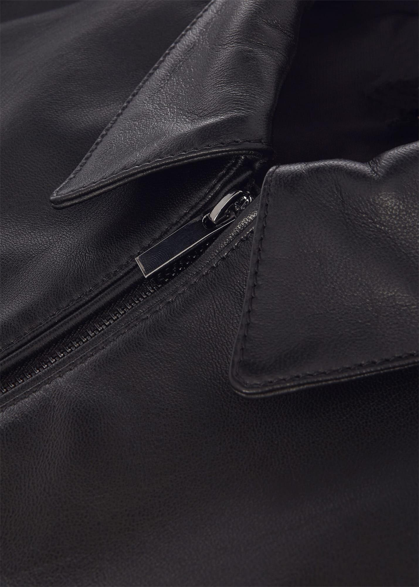 hobbs black leather jacket