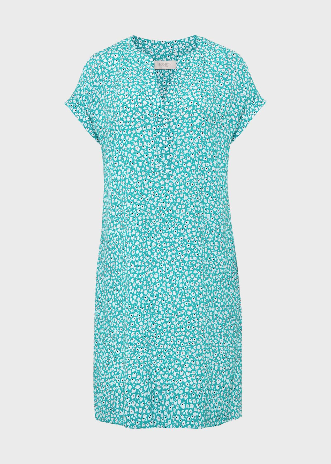Cindy Dress, Aruba Green, hi-res