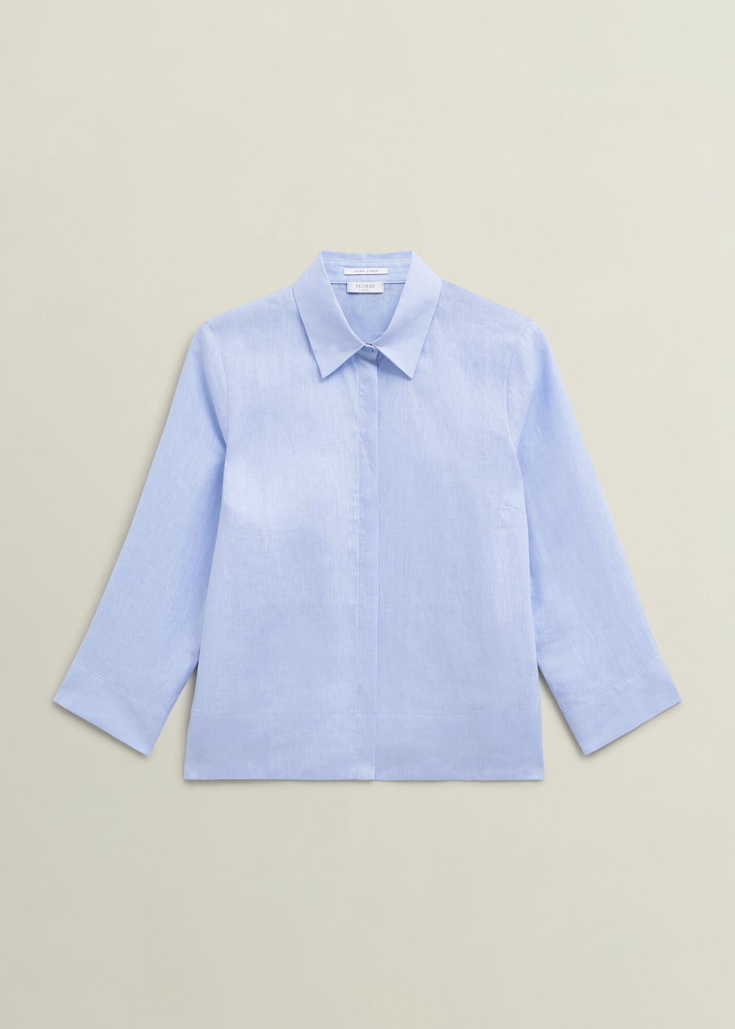 ホブズ HOBBS NITA SHIRT （ATLANTIC BLUE） Nita Linen Shirt | Hobbs US |
