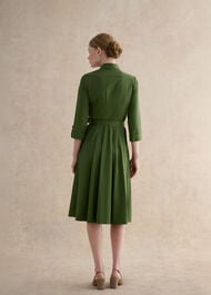 Petite Brigitta Dress, Pine Green, hi-res