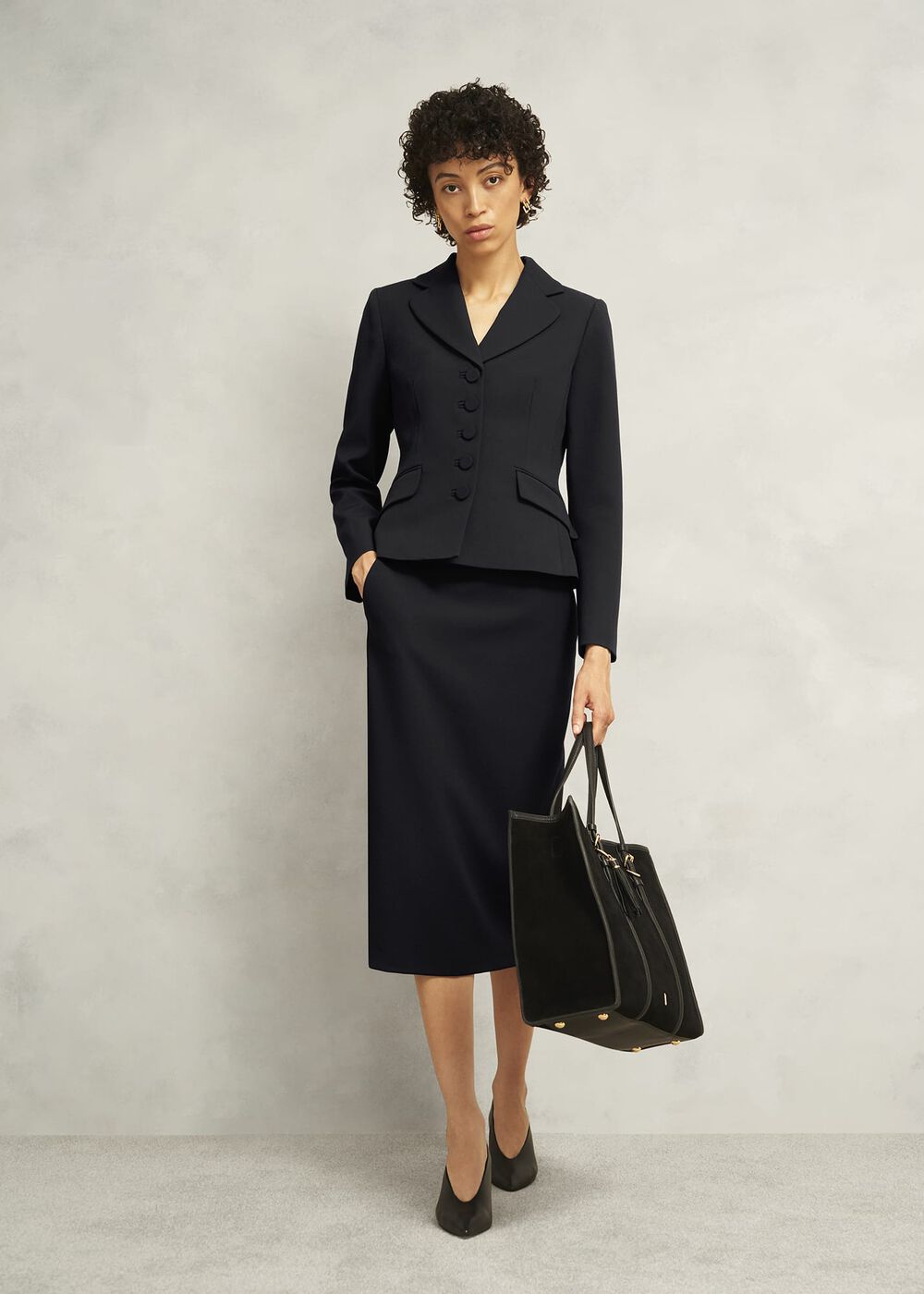 Belgrave Skirt, Black, hi-res
