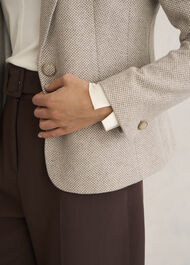 Chelsey Wool Blend Jacket, Neutral, hi-res