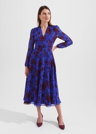 Esther Court Shoes, Deep Purple, hi-res