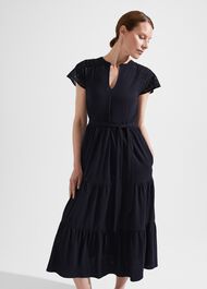 Brodie Dress, Navy, hi-res