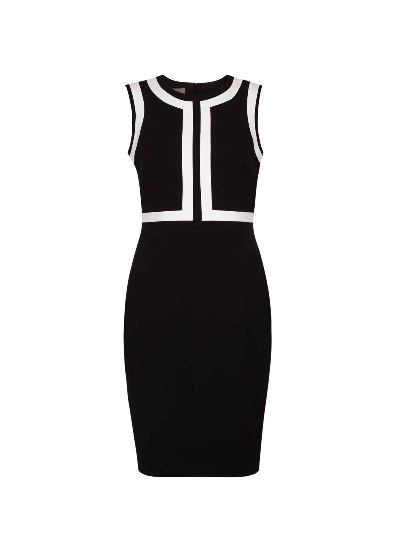 Jackie Dress Black Ivory