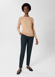 Penny Merino Wool Jumper, Camel, hi-res