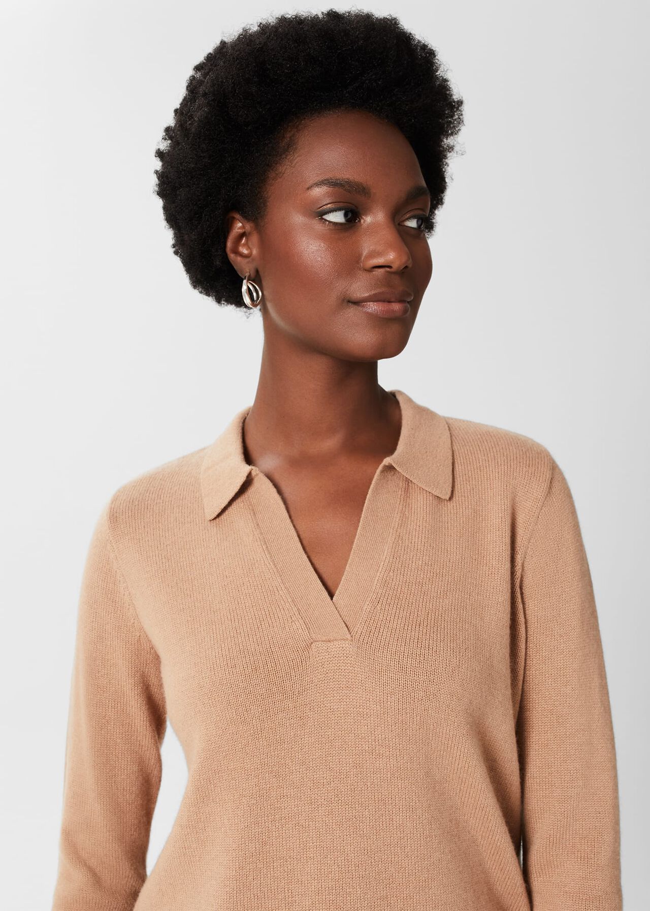 Sia Jumper With Cashmere, Hobbs Camel, hi-res