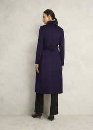 Livia Wool Coat, Midnight Purple, hi-res