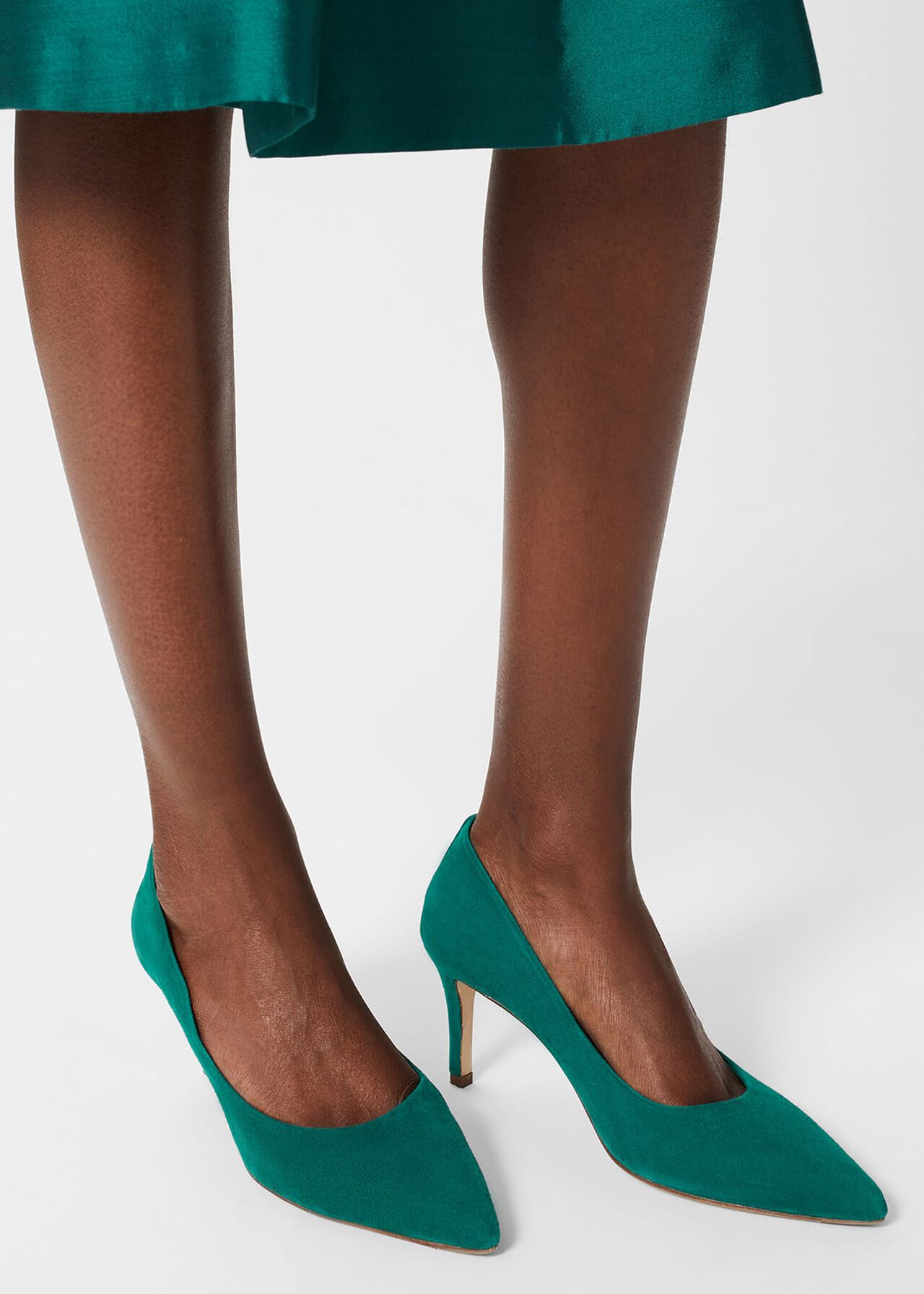 Adrienne Court Shoes, Jewel Green, hi-res