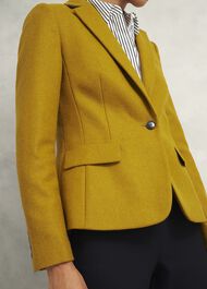 Blake Wool Jacket, Ochre, hi-res