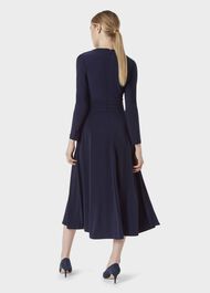 Suri Jersey Fit And Flare Dress, Midnight, hi-res