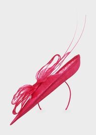Victoria Fascinator, Bright Pink, hi-res