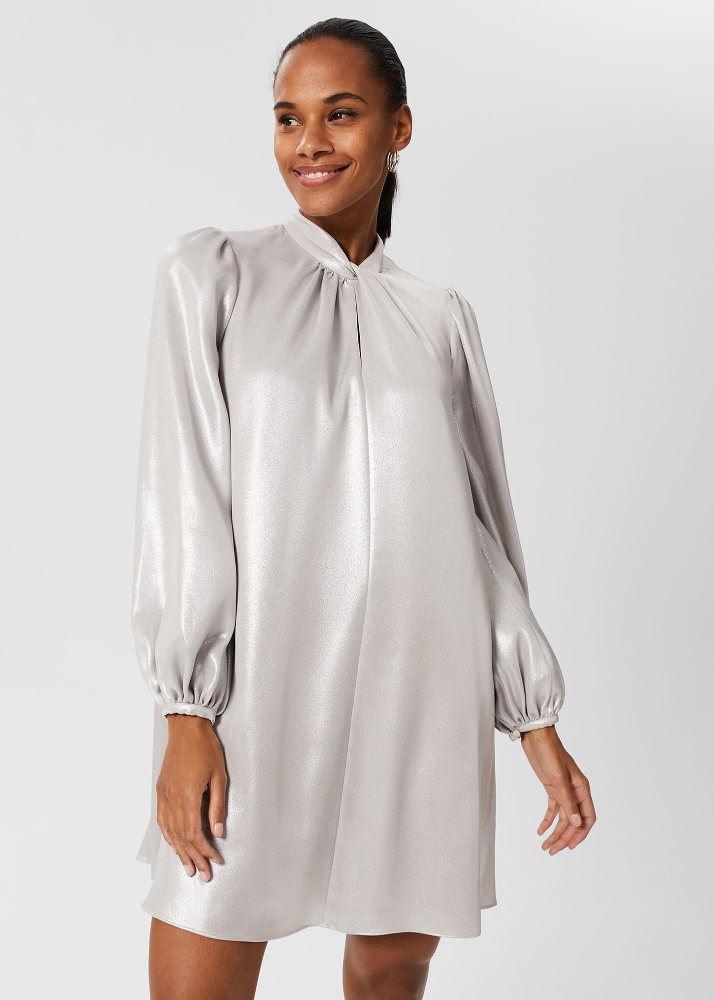 Hobbs silver deals dress