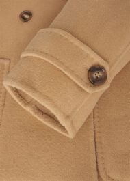 Alexandra Wool Blend Coat, Camel, hi-res