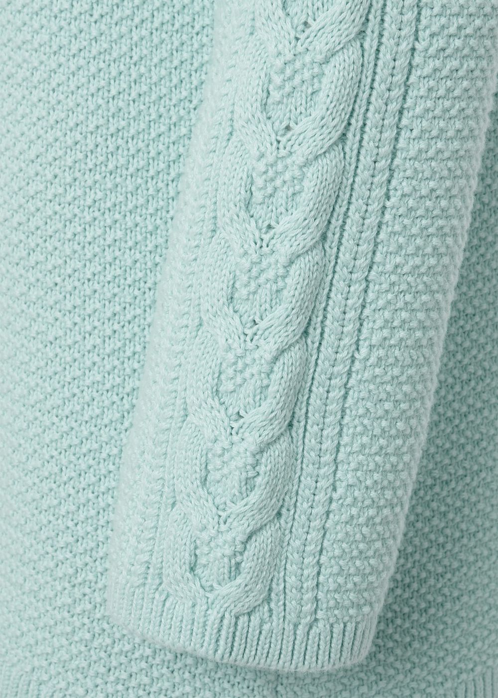 Camilla Cotton Jumper, Clearwater Blue, hi-res