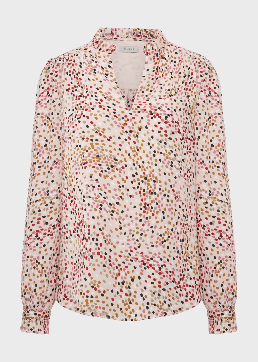 Delany Blouse, Pink Multi, hi-res