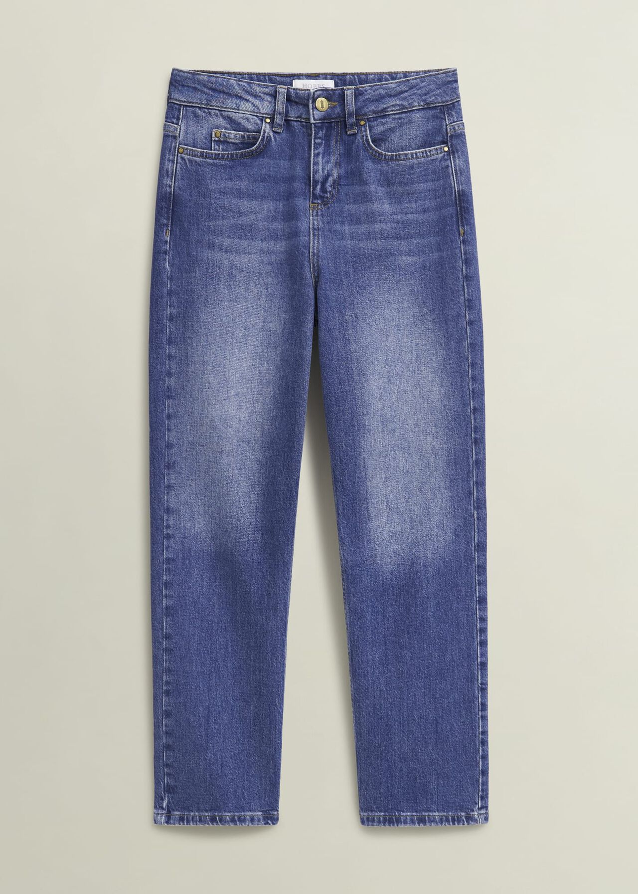 Shea Straight Jeans, Mid Wash, hi-res