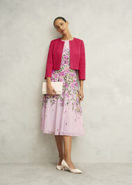 Petite Carly Dress, Pink Multi, hi-res