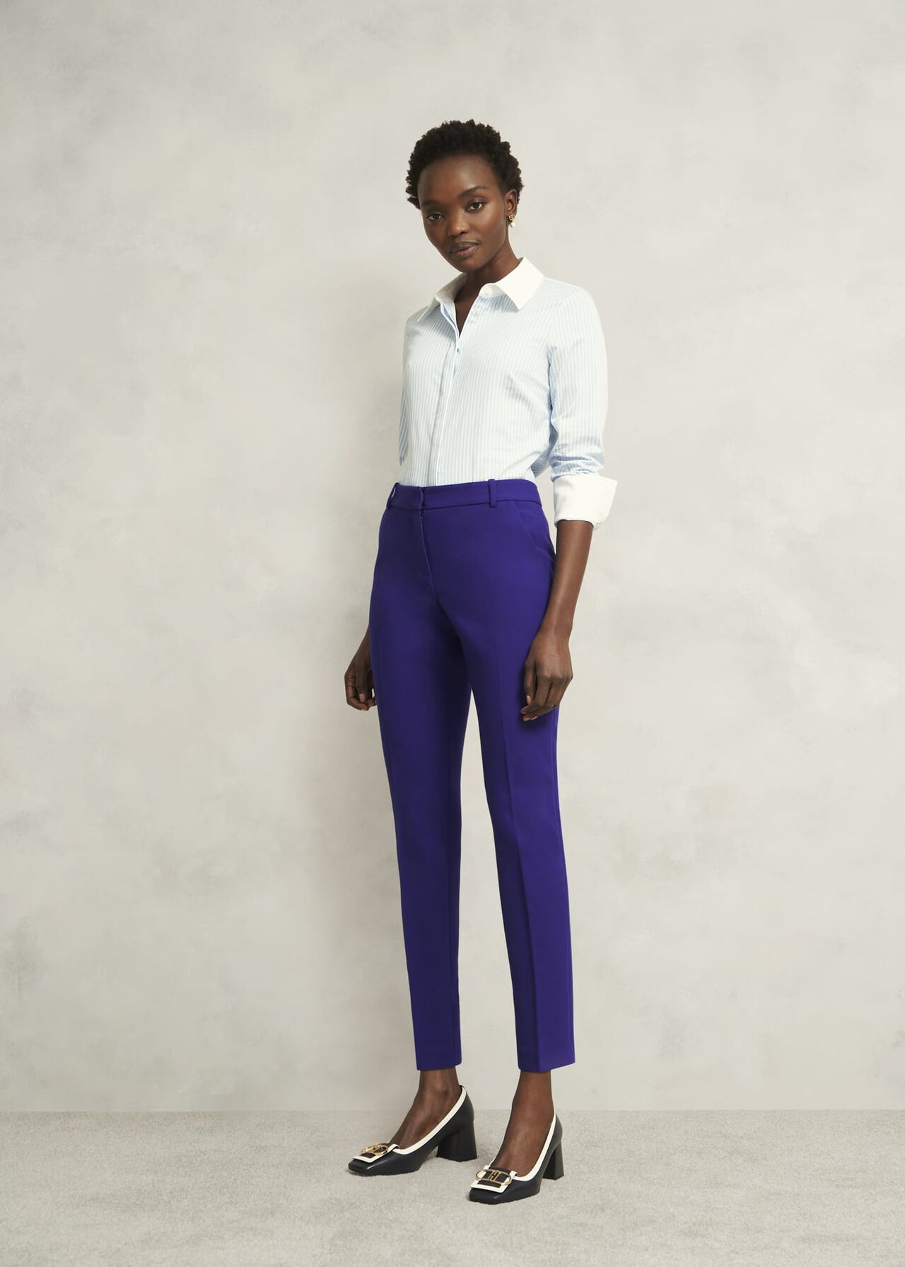 Katia Tapered Pants, Cobalt Blue, hi-res