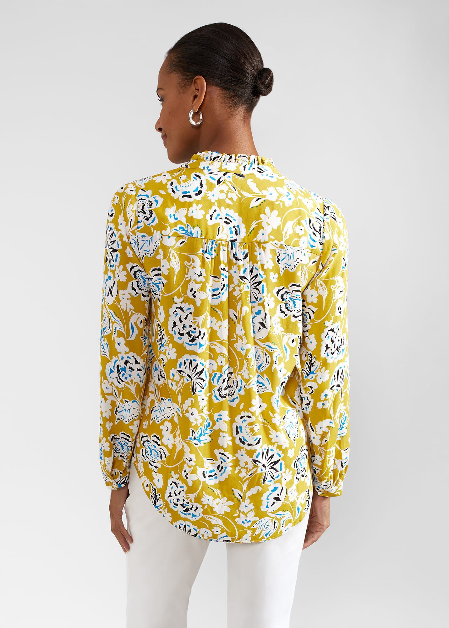 various shirring blouse | OHOTORO