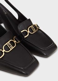 Nika Slingback, Black, hi-res